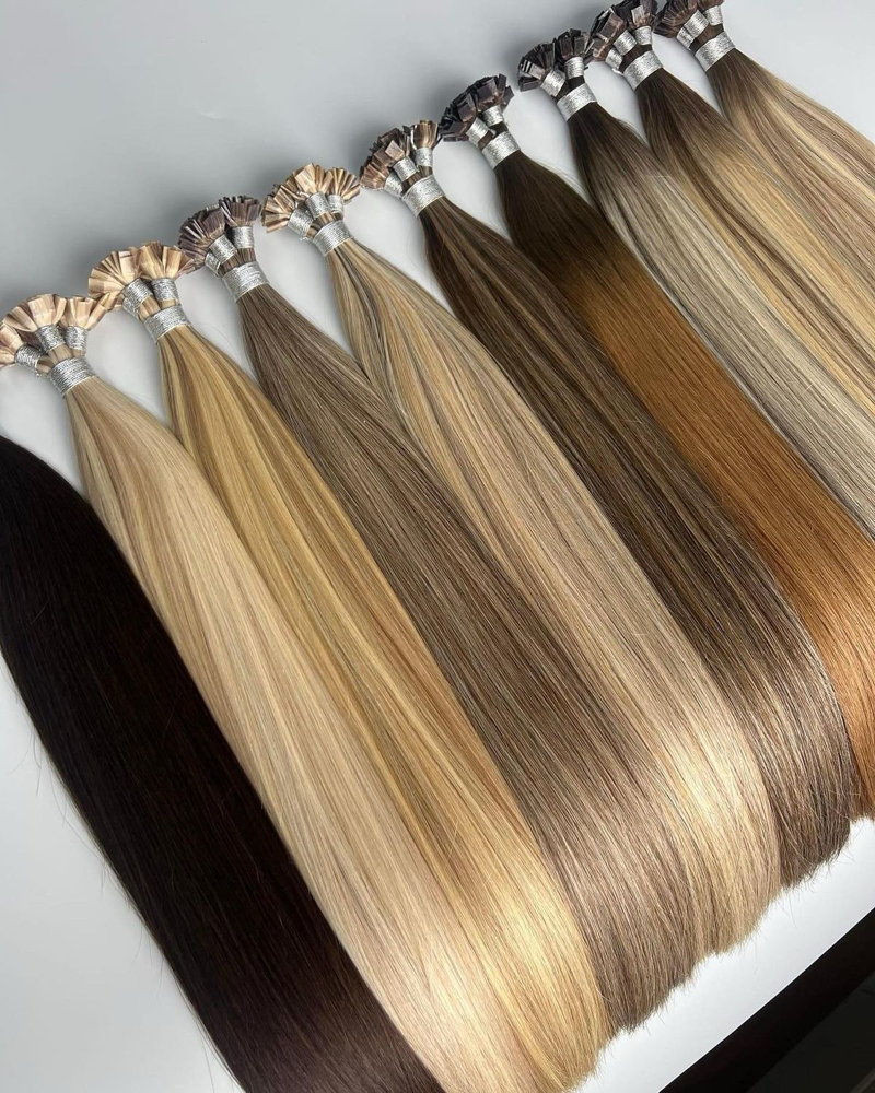 Hair Extensions Install at Pretty Haven Salon Co. in Bluff Dale, TX