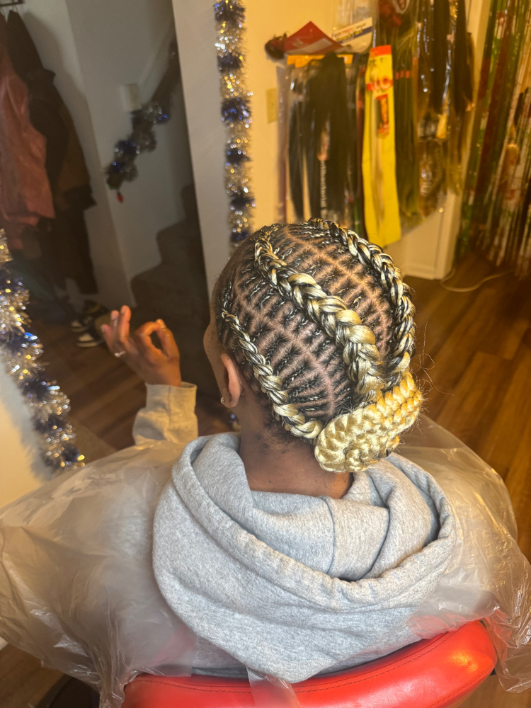 Fish Bone Feed In Braids
