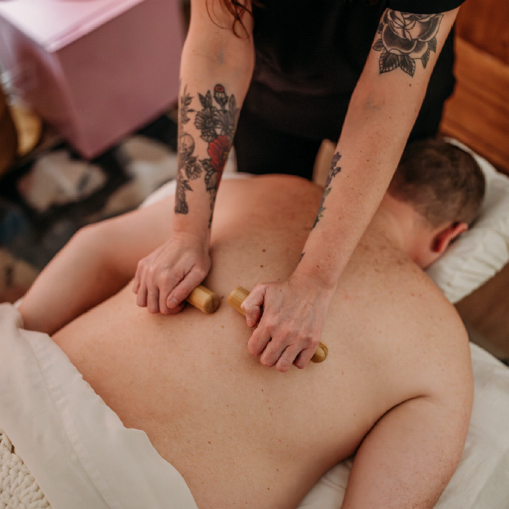 Two Hour Heated Bamboo Massage at Referral Patterns Massage And Wellness Center in New Carlisle, IN