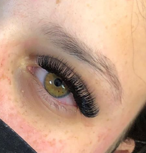 Volume lash extensions