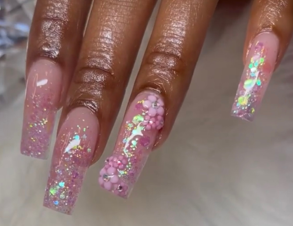 Glitter Ombré • Full Set 🎀✨