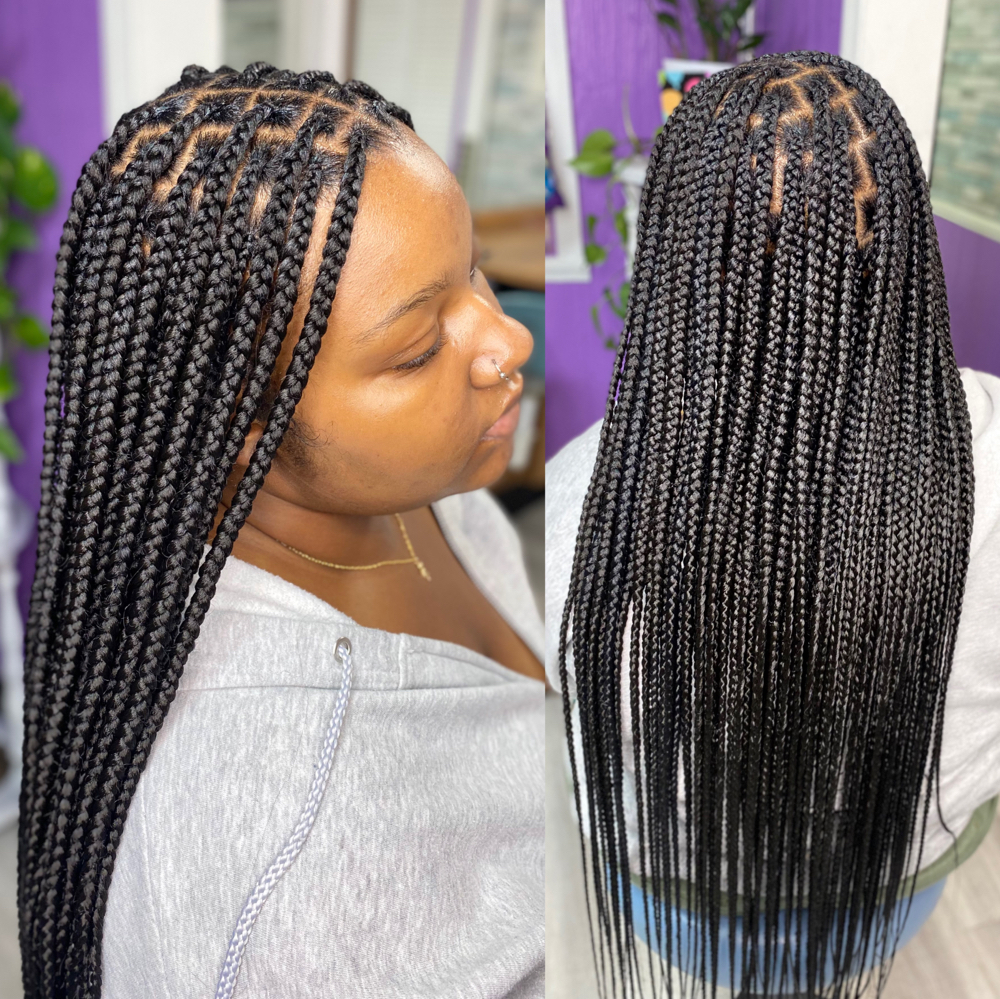 MEDIUM KNOTLESS BRAIDS