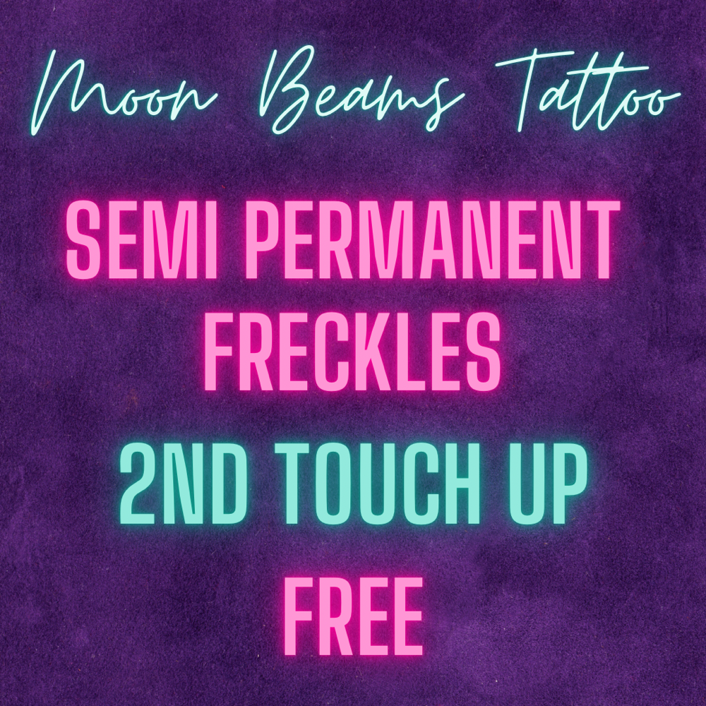 Semi Permanent Freckles 2ndTouch Up