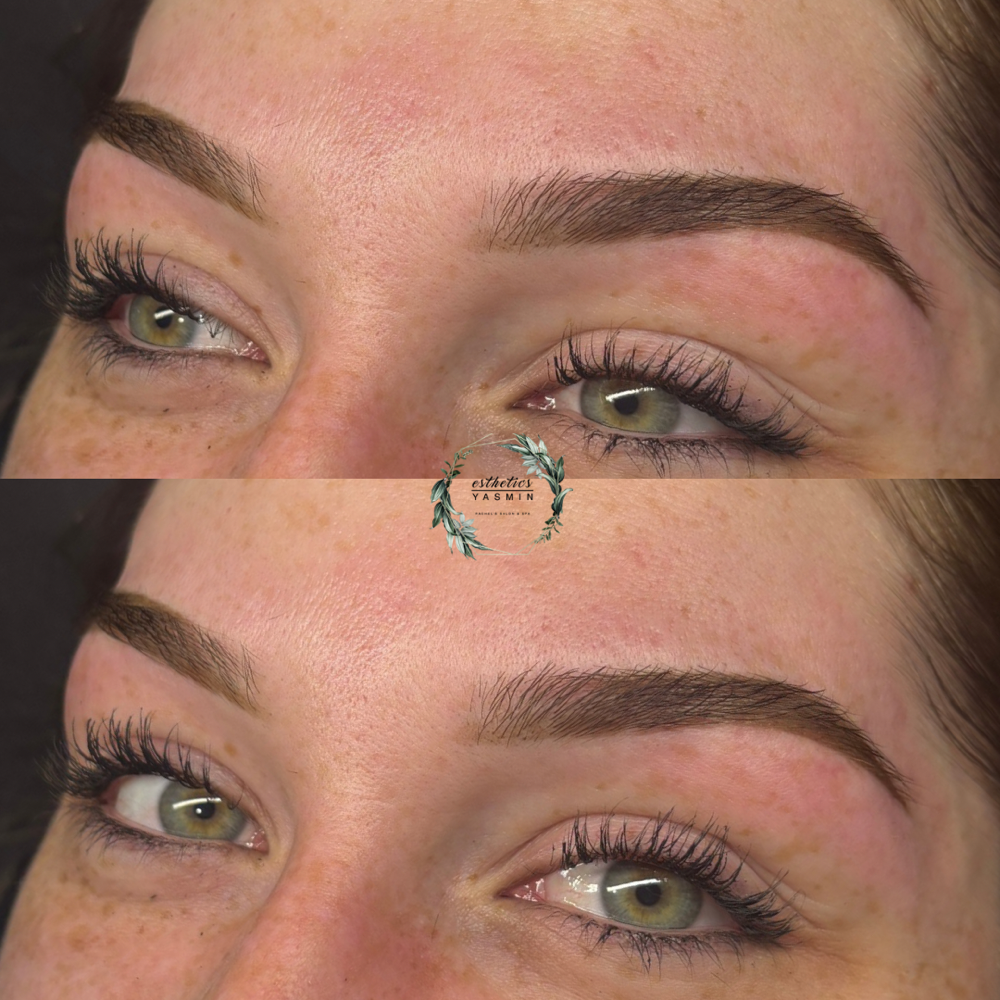 Hybrid Brow Tint & Wax at Esthetics Yasmin in Coldwater, MI