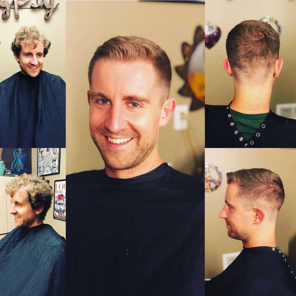 Short Haircut & Style at The Hairgypsy Salon in Atlanta, GA