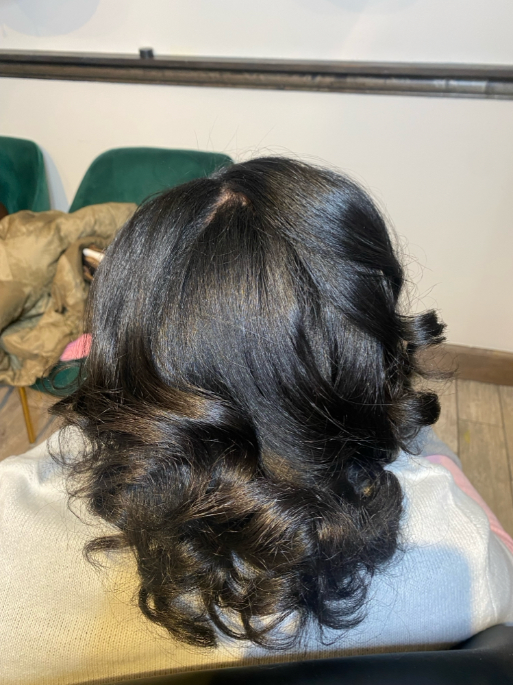 Silk Press + Trim + Treatment