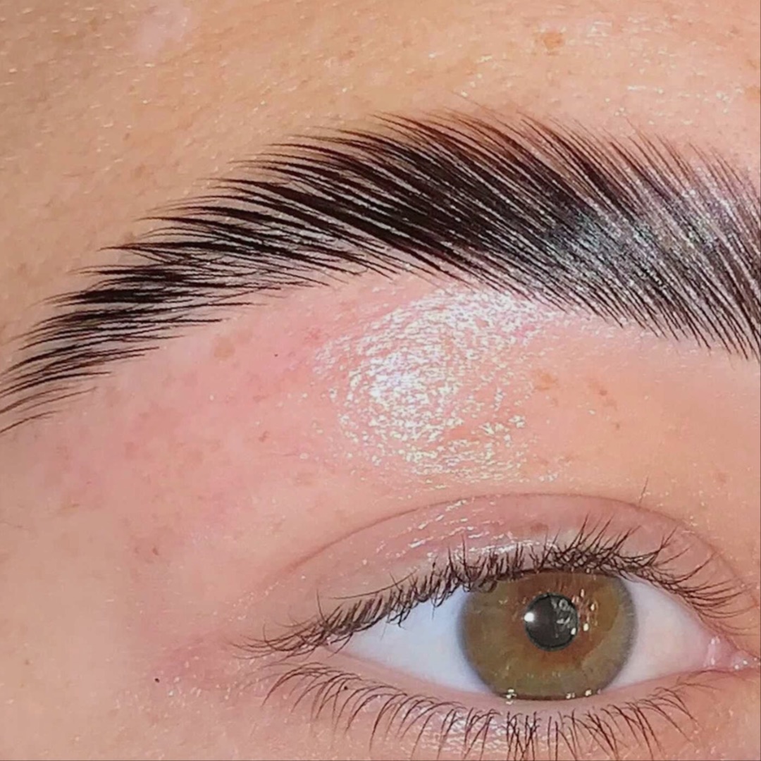 Brow Lamination + Tint at Omnia Esthetics in Menomonie, WI