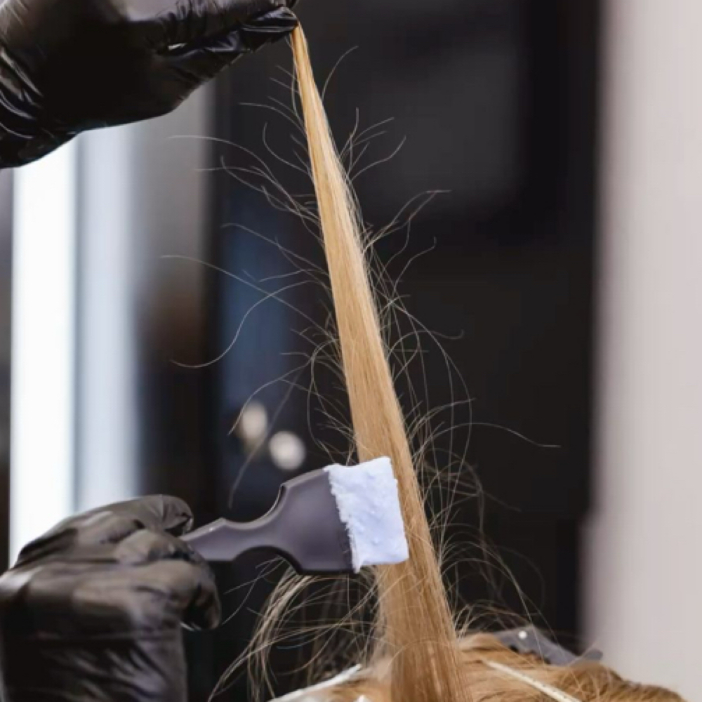 FaceFrame Balayage Highlight at La La Luxe Salon in Warren, RI