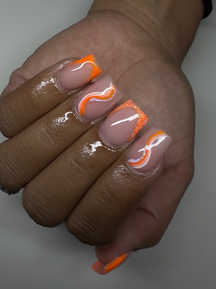 Short Nails With Designs