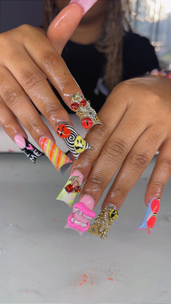 XL Freestyle (PRICES VARY) at BoujieeBoss Nails in Memphis, TN