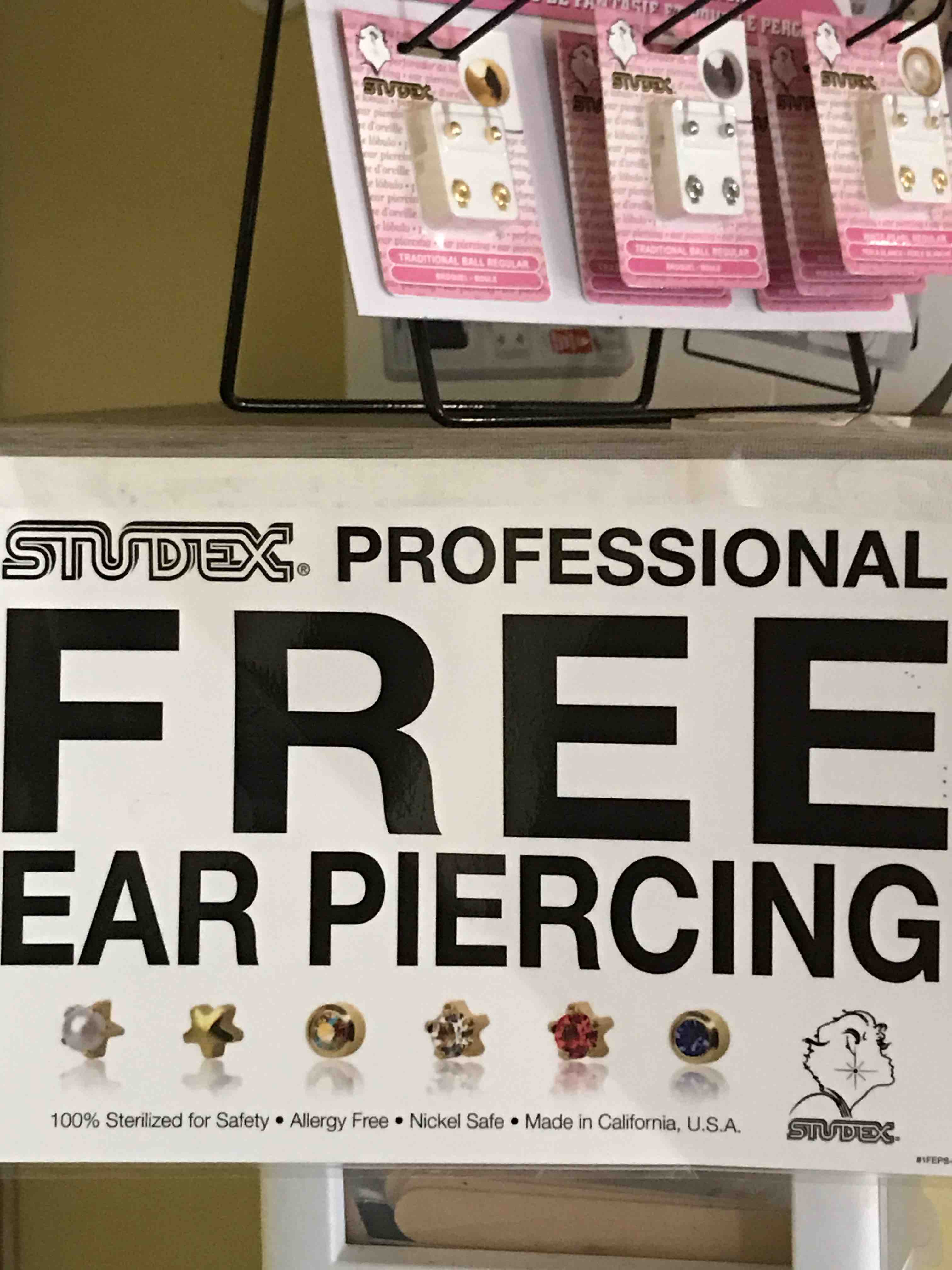Free Ear Piercings