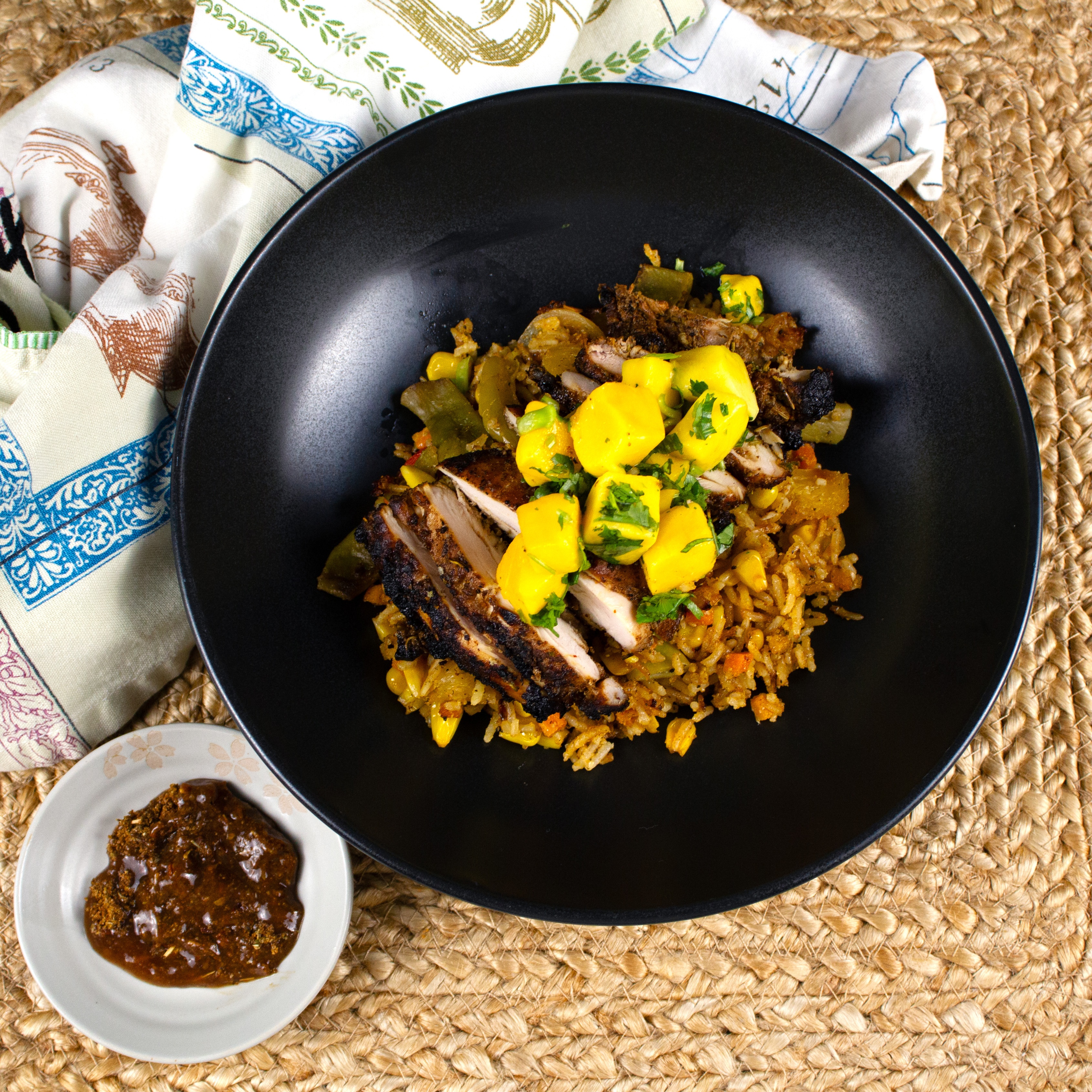 🍗🔥 Jerk Chicken Bowl (À La Carte) at Jazzy Zena' in Arlington, TX