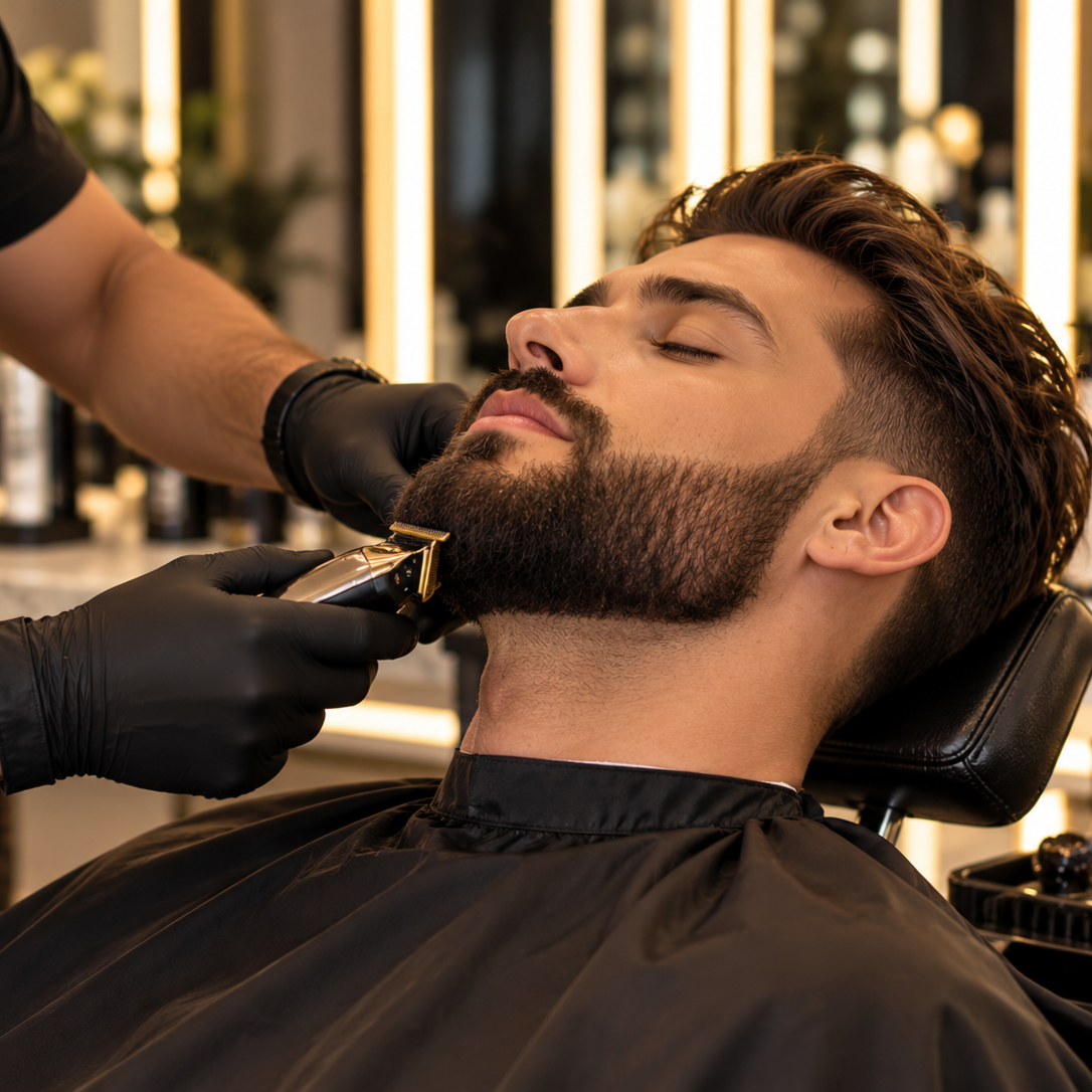 Beard Trim at Ellie’s secret salon in Irvine, CA