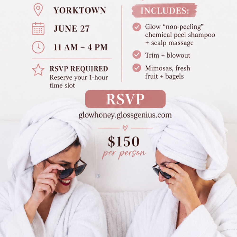 RSVP Summer GLOW-UP at Glow honey in Peekskill, NY