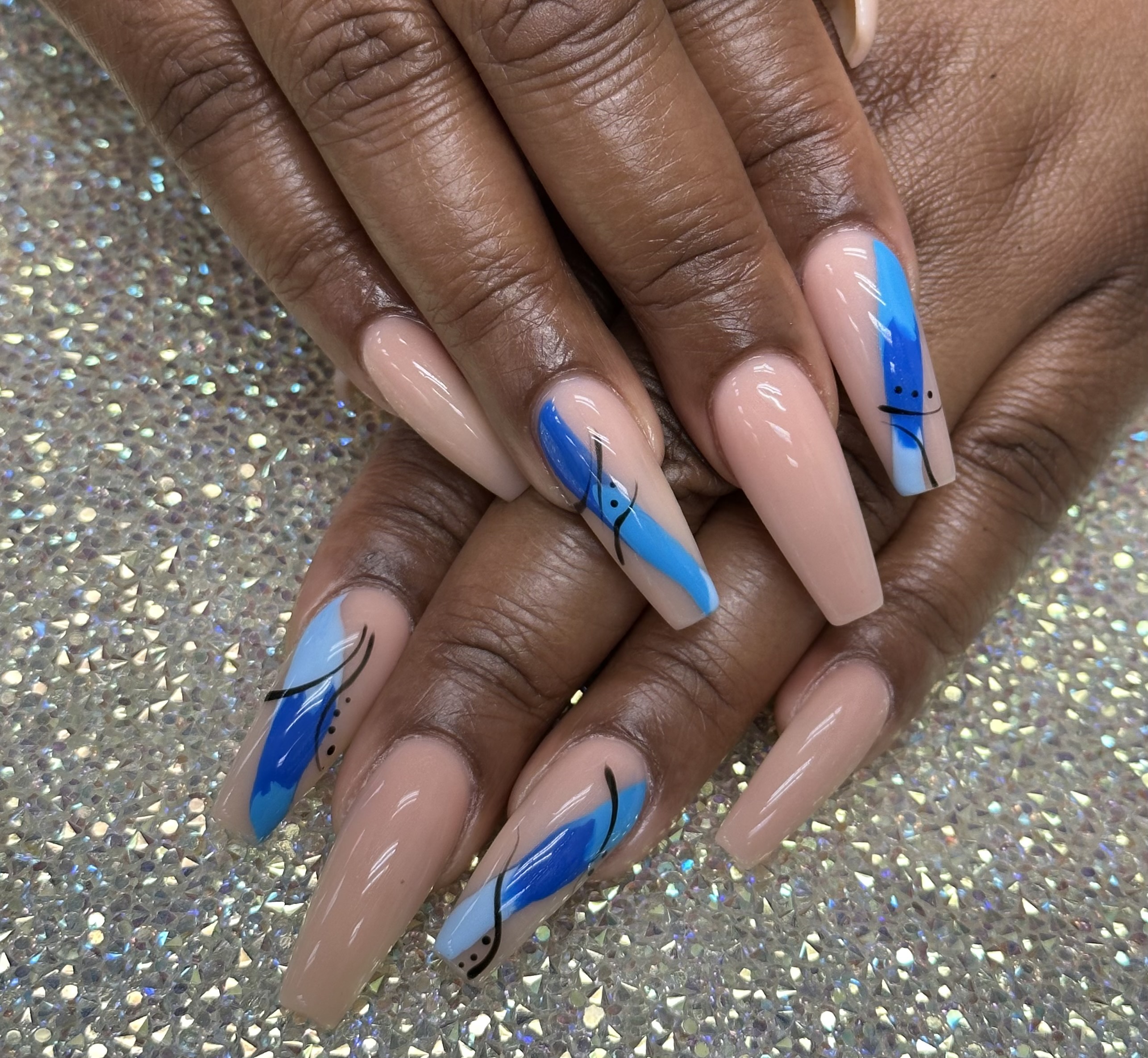 Fullset Acrylic w/Shellac