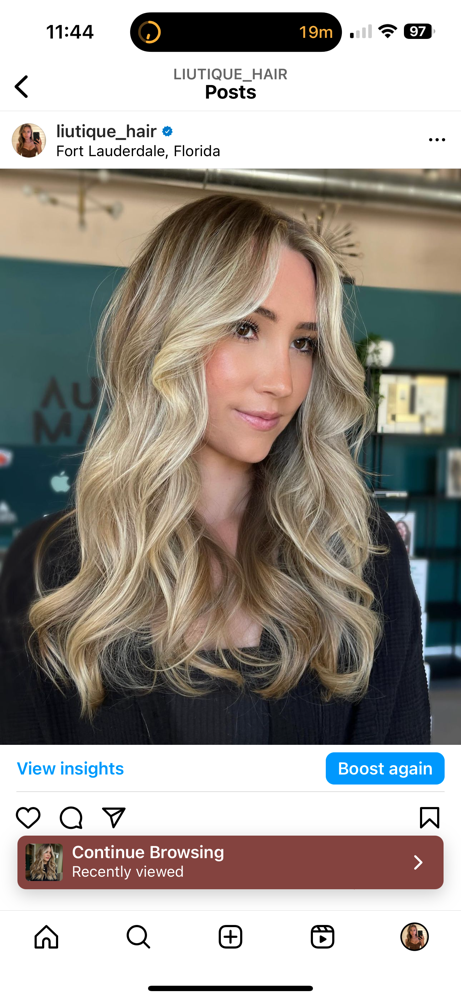 Partial highlights/Gloss