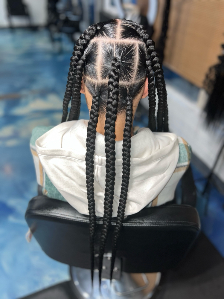 Jumbo Knotless Braids