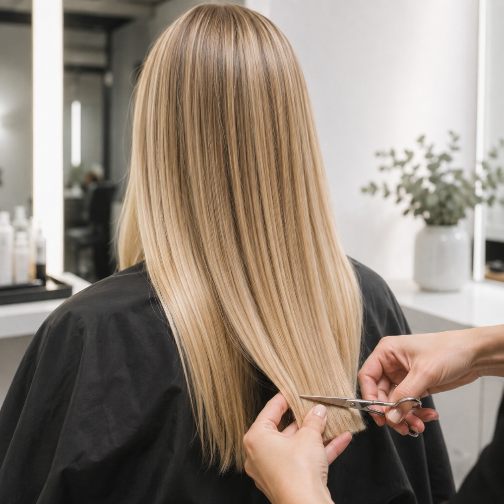 Hair Ends Trim at O&T BEAUTY GLOW - HAIR SALON in Citrus Heights, CA