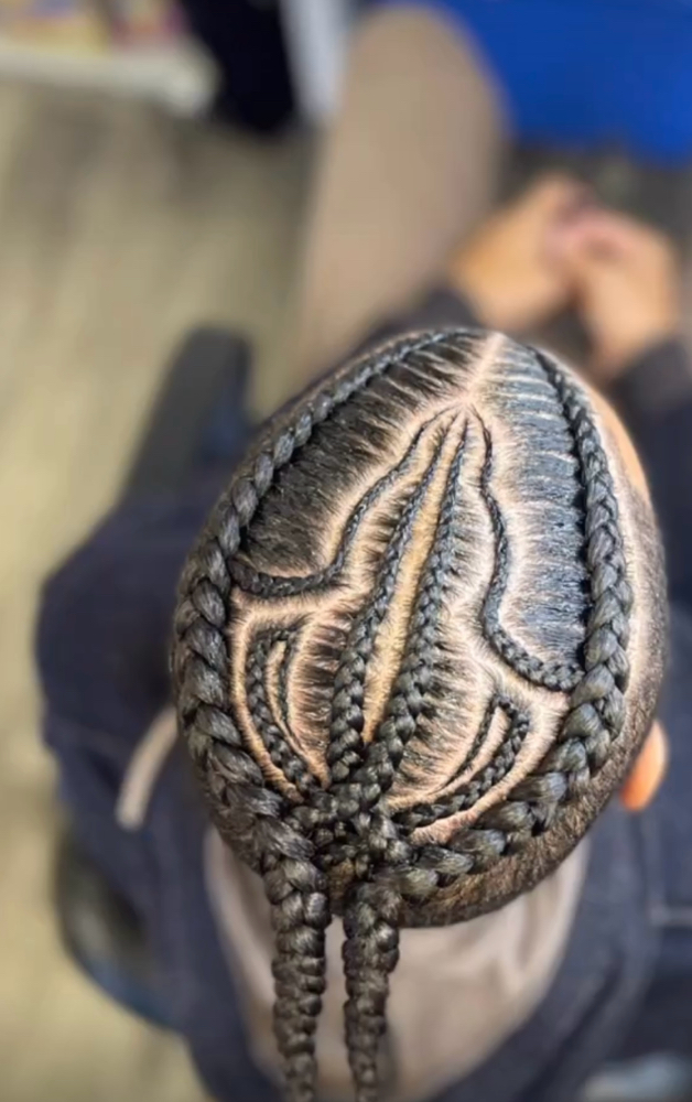 Design Top Half | Braids