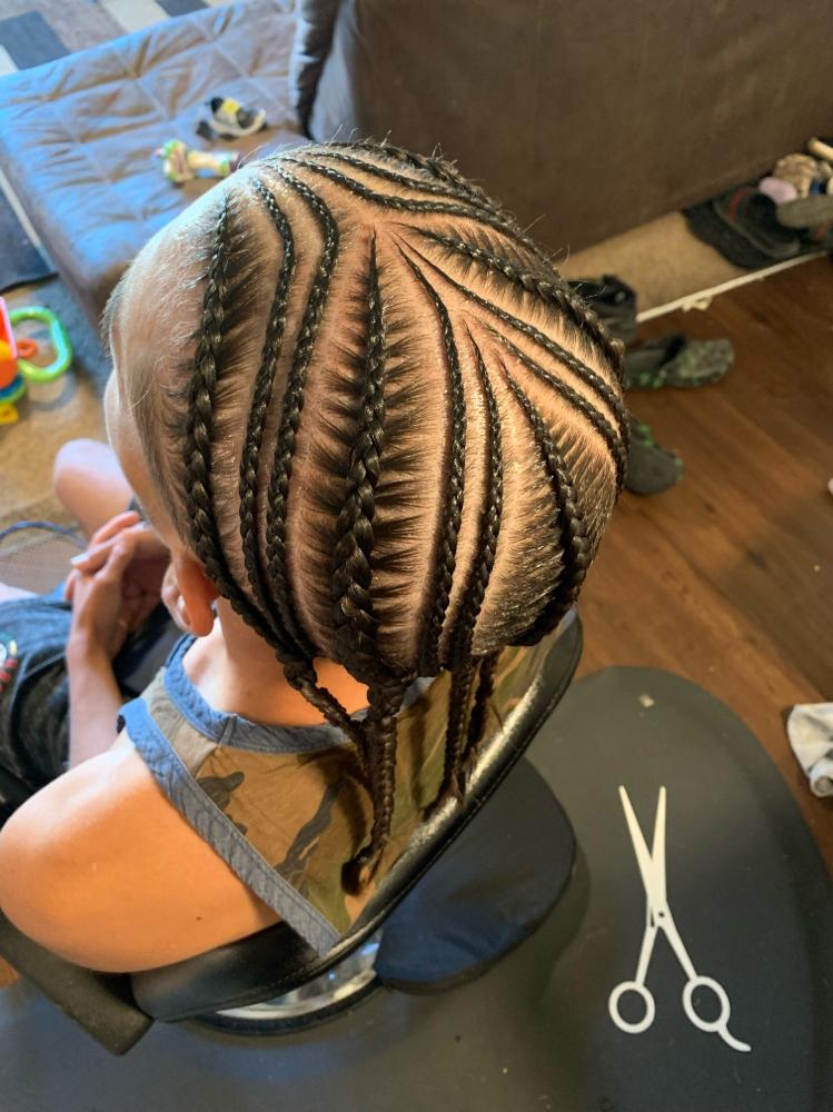 Mens' Intricate Braids