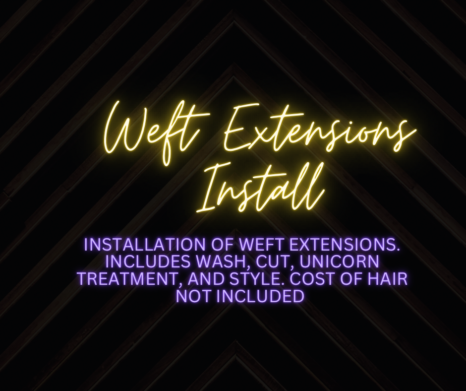 Weft Extentions Install