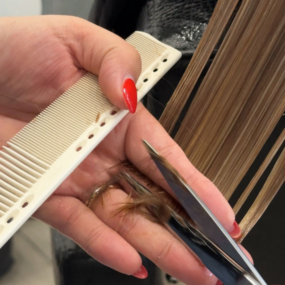 Women’s Signature Haircut at K.M. Beauty Studio in Polson, MT