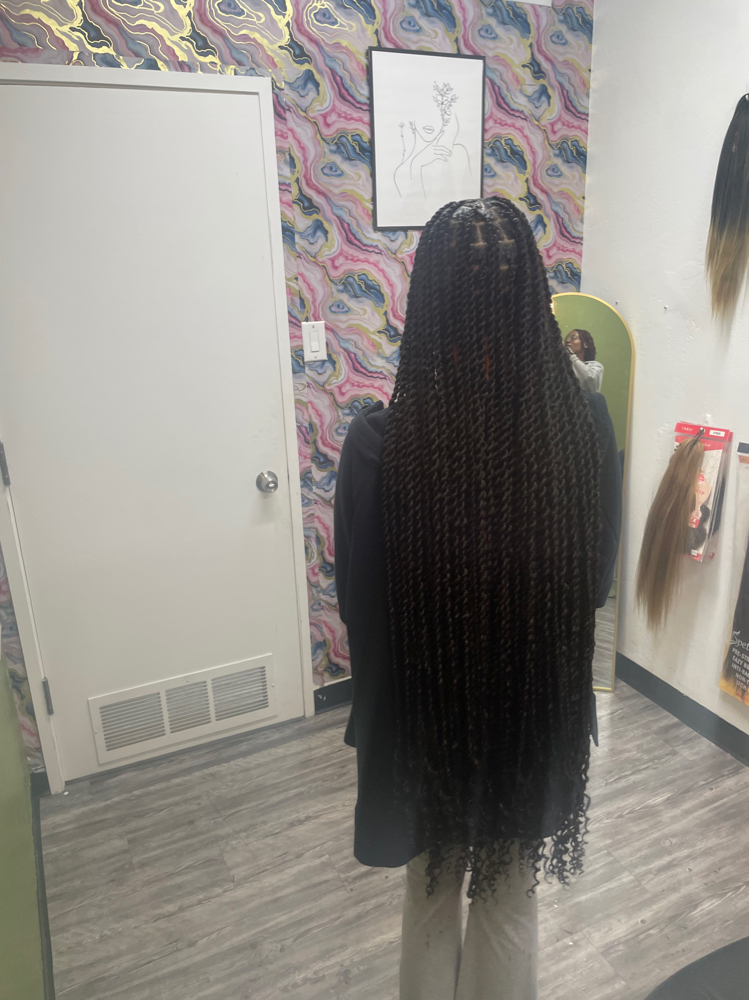 Medium Island Twist (Butt Length)