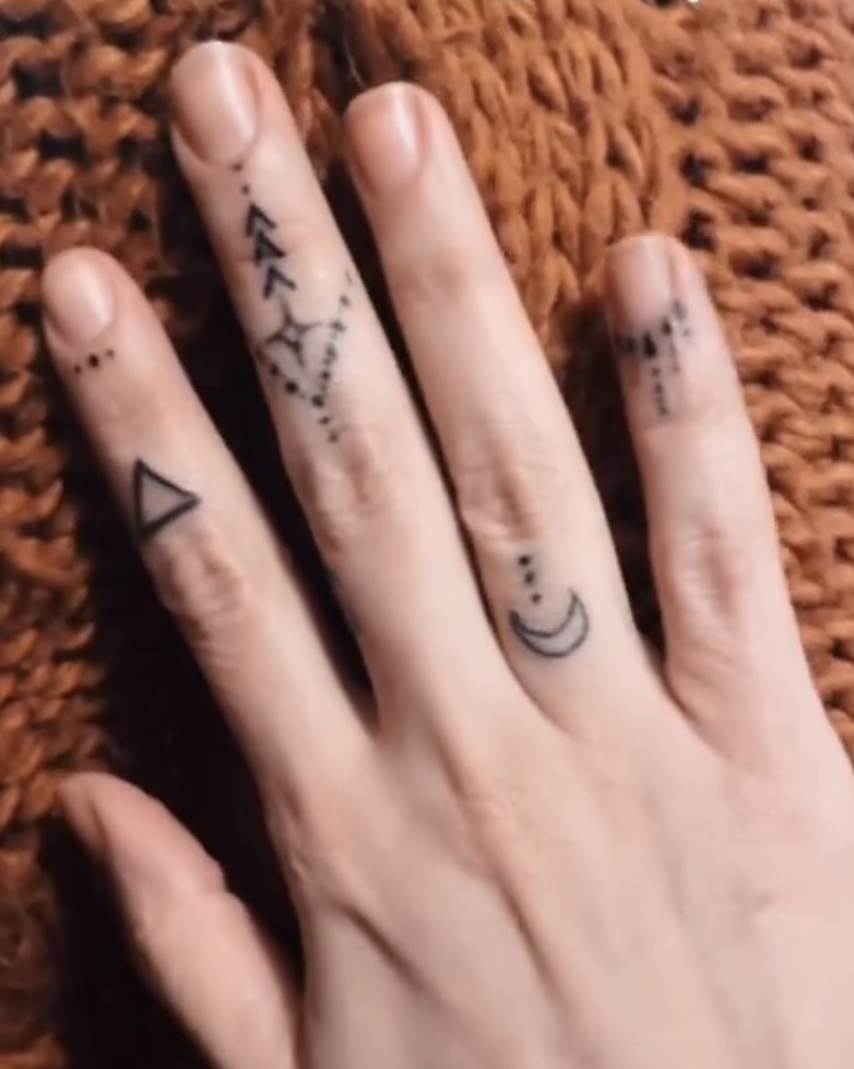 Hand-poked