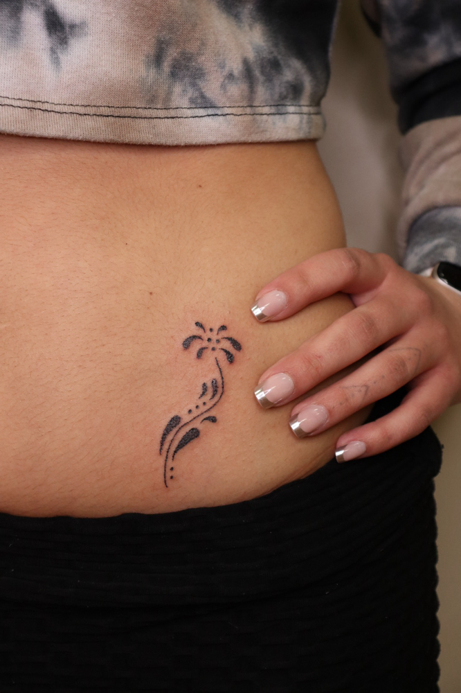 Hand-poked