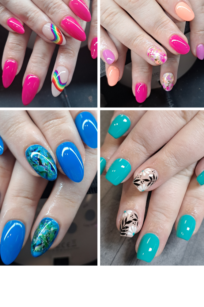 Gel X Full Set - 1 Finger Art