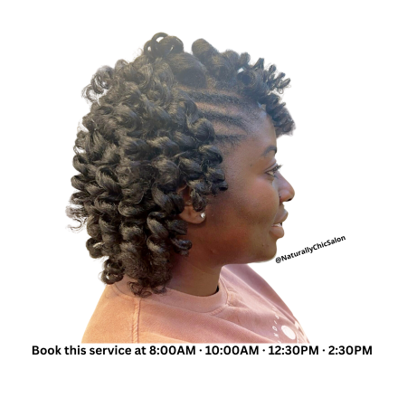 Curl Recovery + Trim + Style