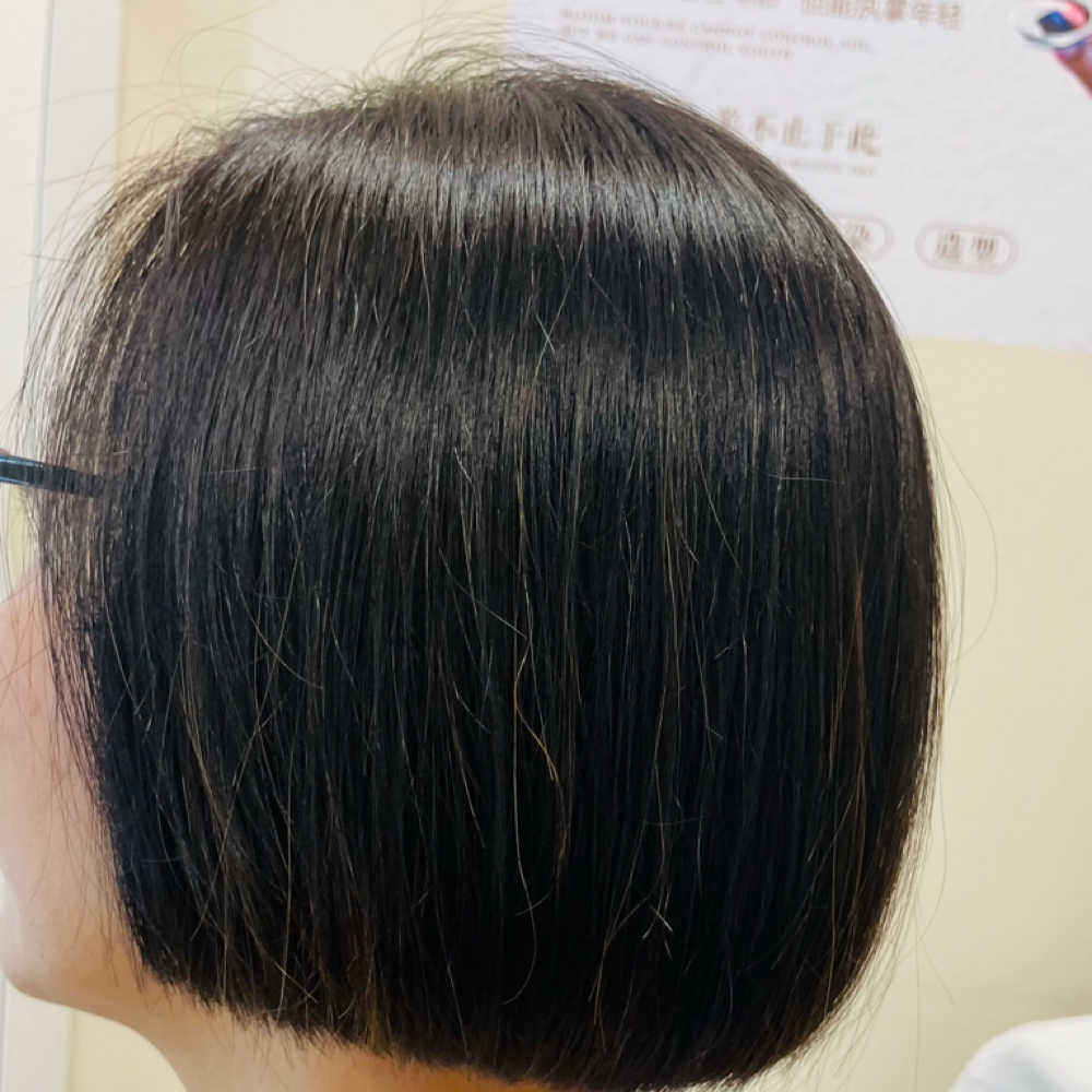 9 Lady Haircut 2 Medium 女士发型剪至中长发 at Lee Chen Hair Studio in Diamond Bar, CA