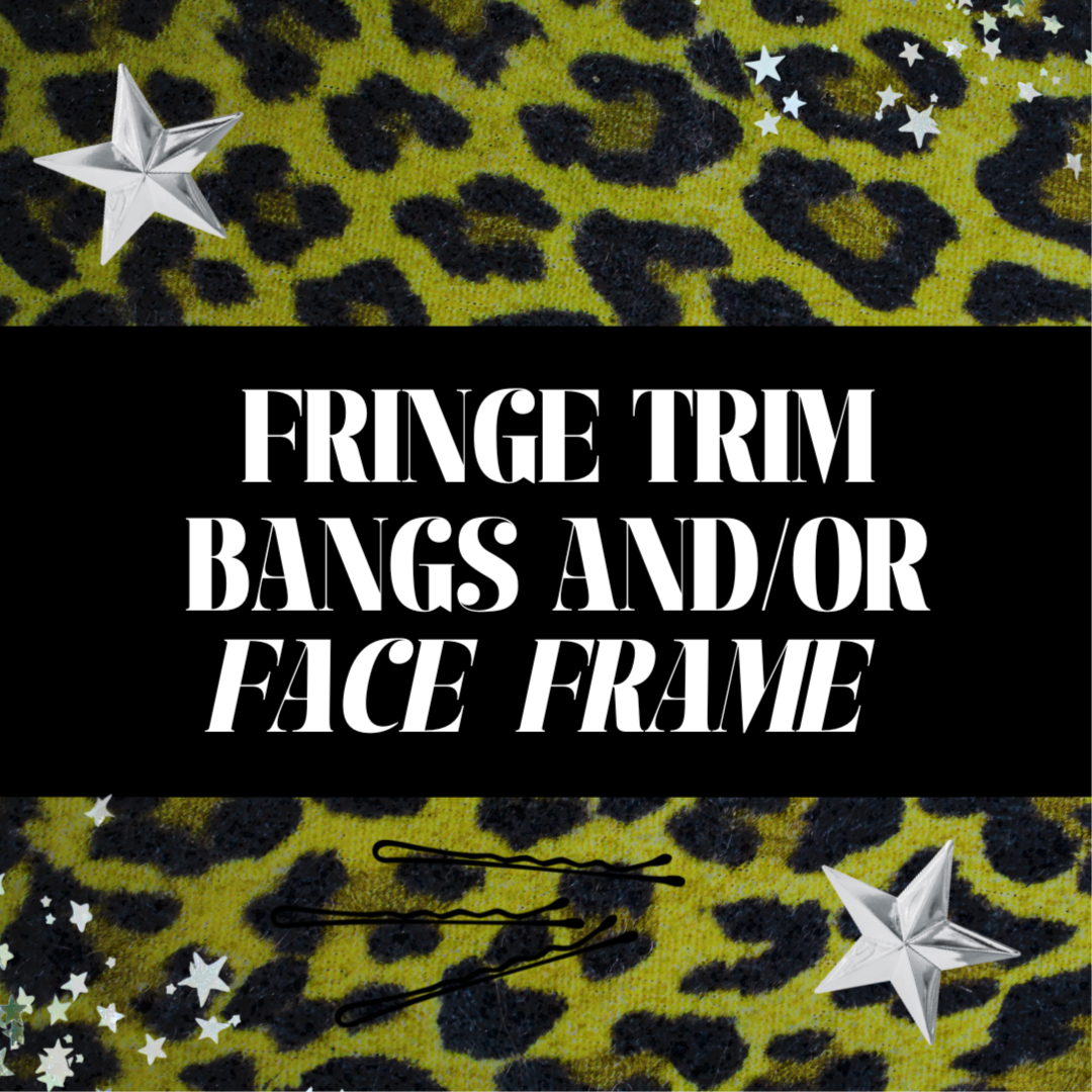 Fringe Trim / Face Frame ★ at head bangin hair in Beacon, NY