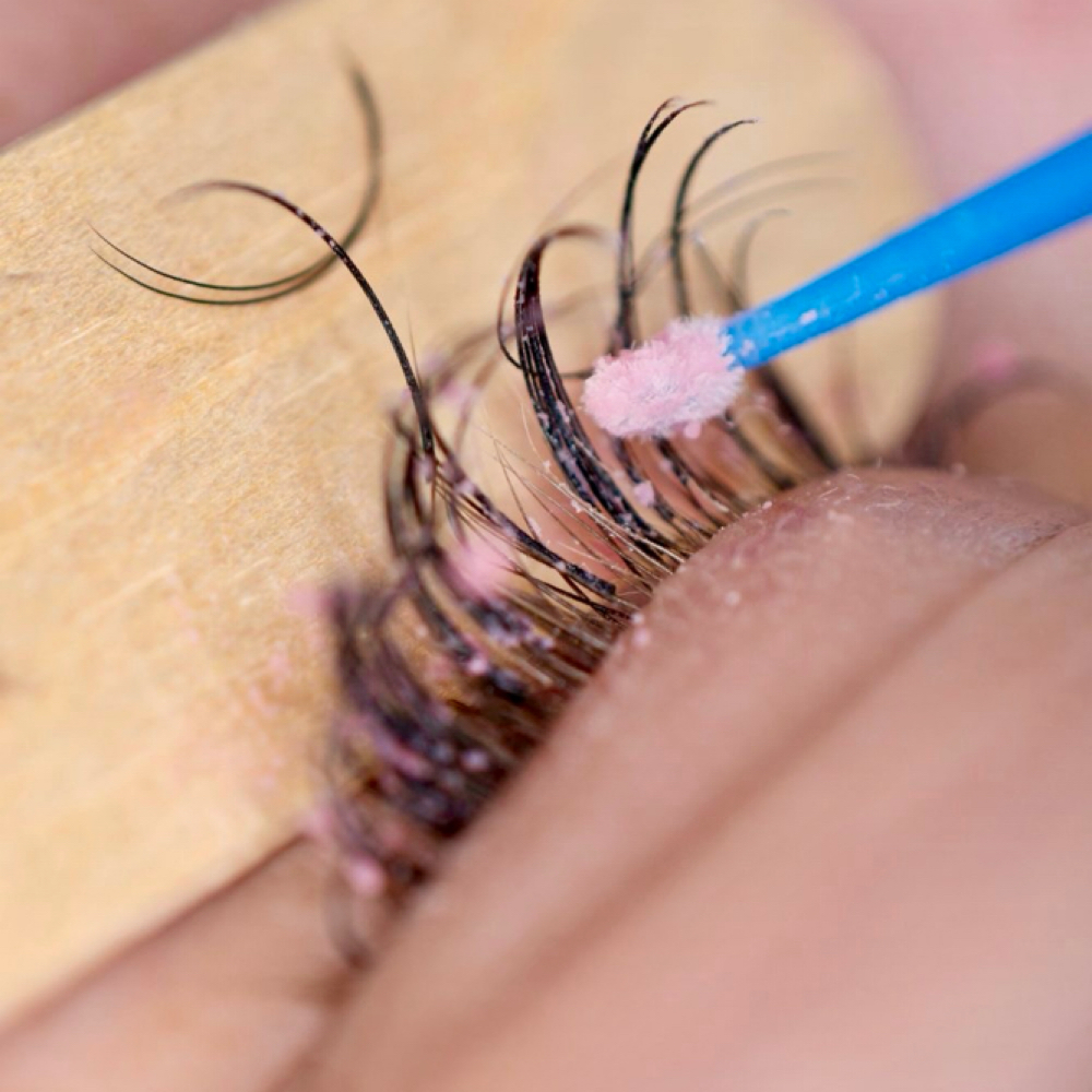 Lash Extension Removal at Tara Tilley Beauty in Winston Salem, NC