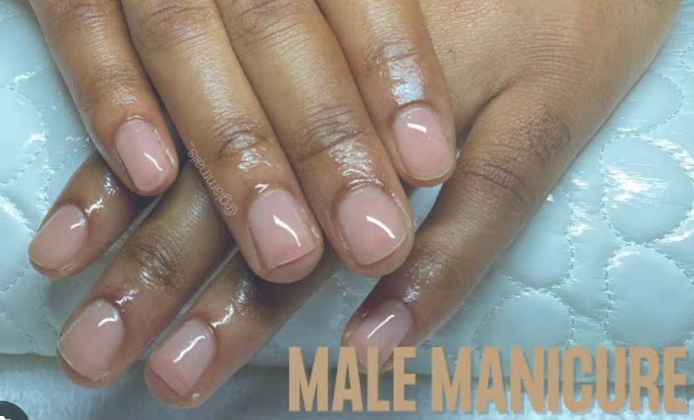 Men Manicure at MrsDarling Salon in indianapolis, IN