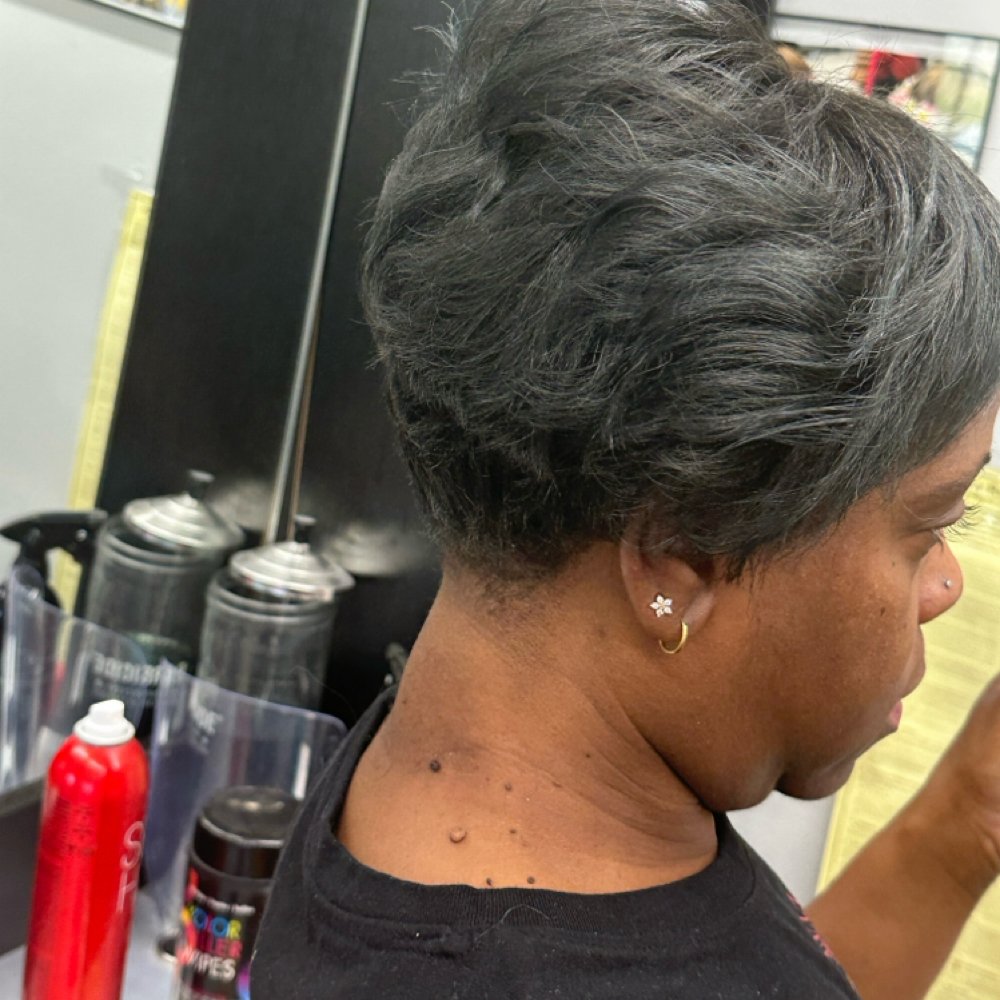 Hair Relaxer at InStyleHairSalon By Abir in Spartanburg, SC