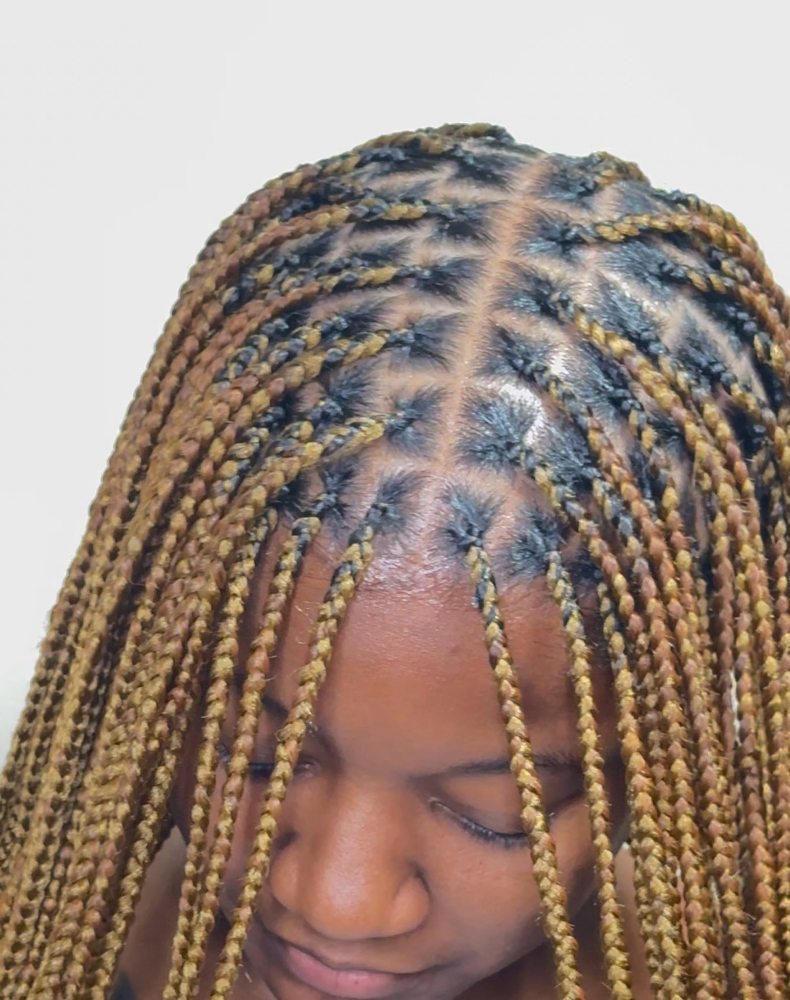 Small Knotless Braids