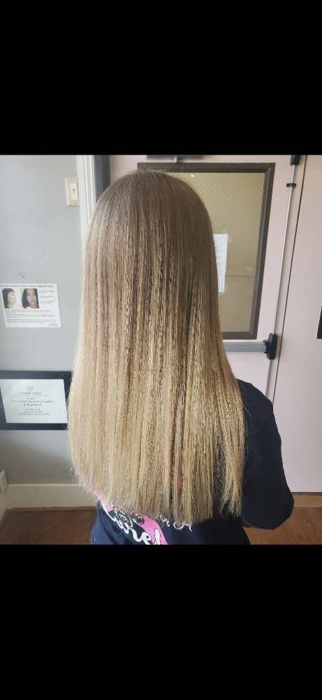 Ombre Hair Coloring