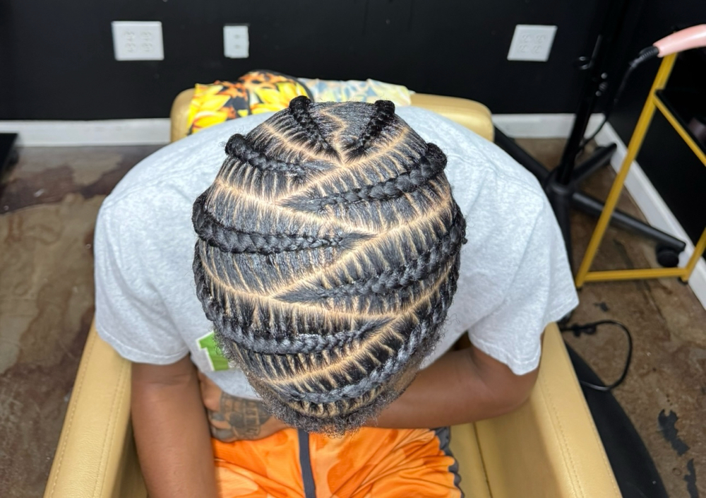 Men Plaits/braids