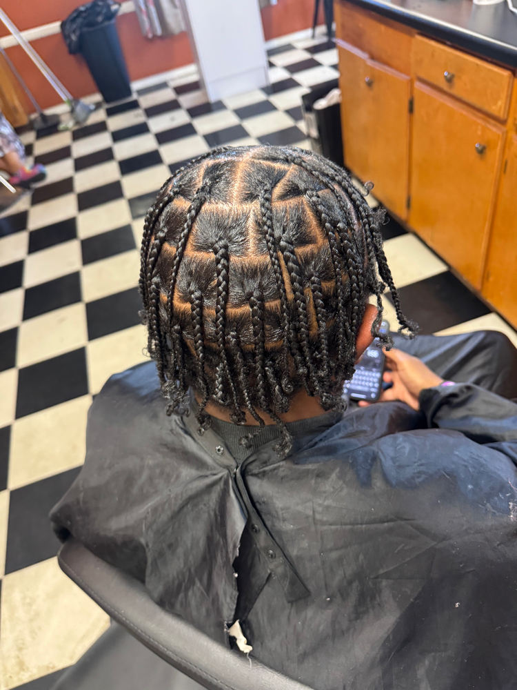 Men Plaits/braids