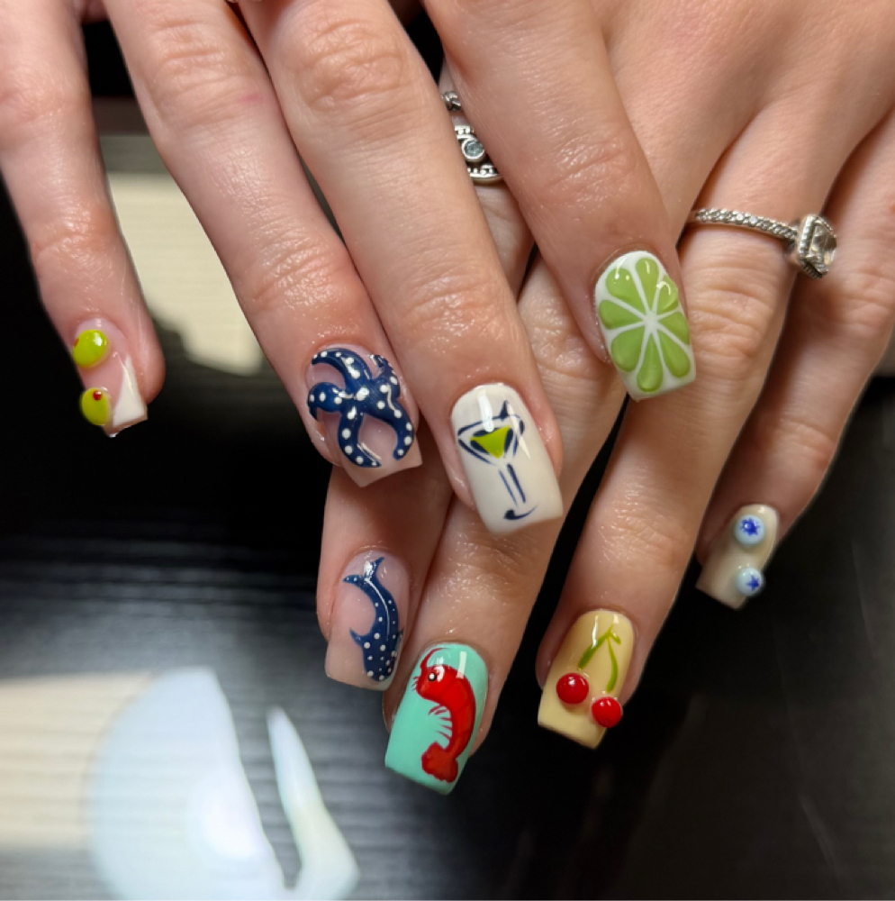 Short Full Set at Painted by Alina in Akron, OH