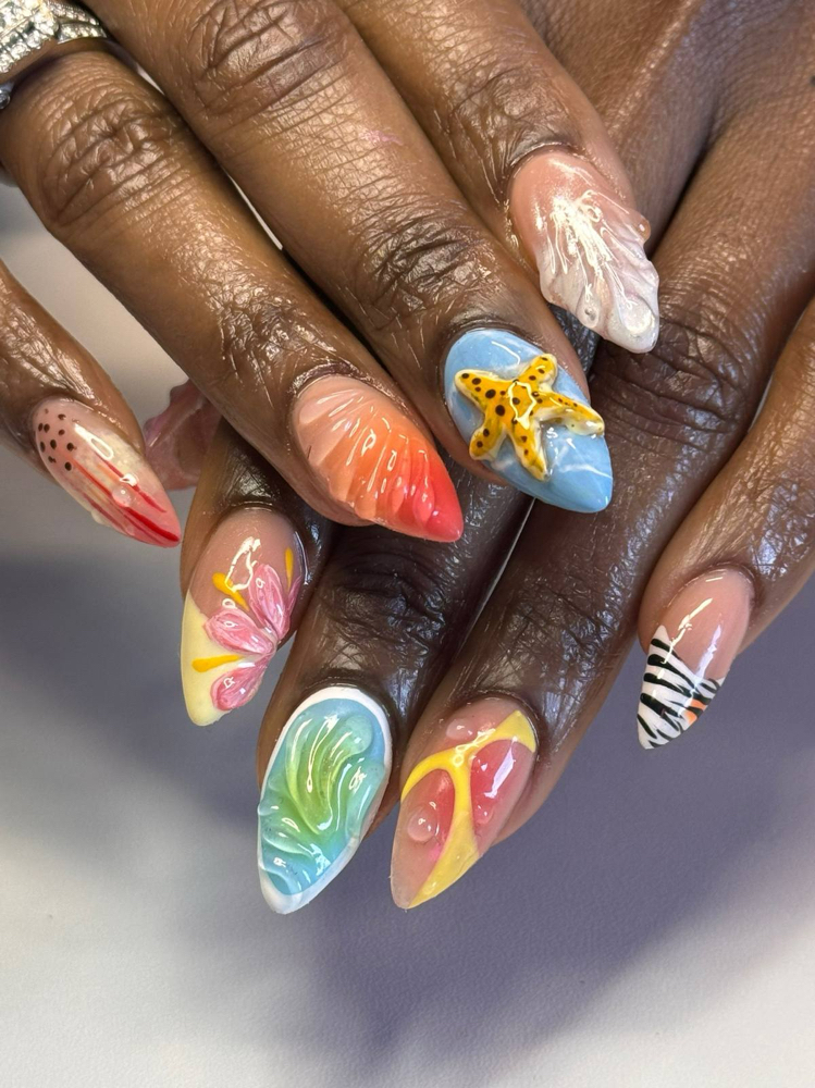 Tier 3 Groovy Nail ART