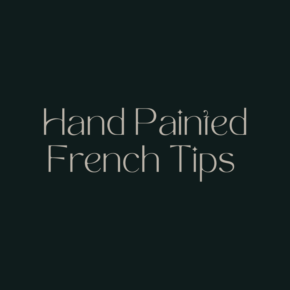 Hand Painted French Tips