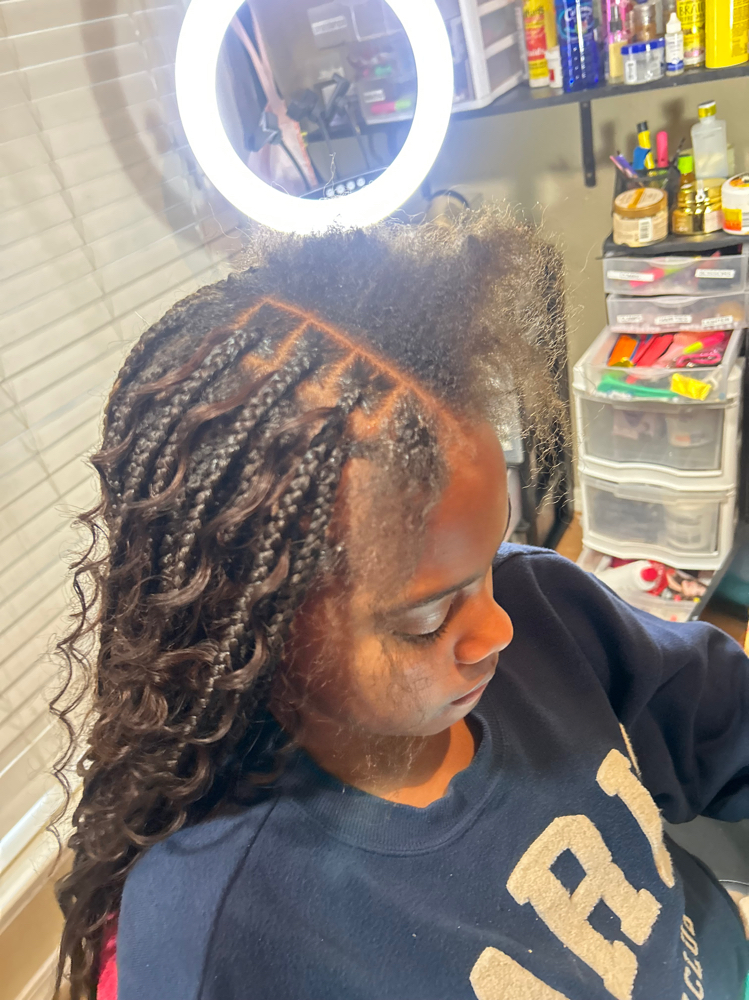 Knotless Braid Touch Up