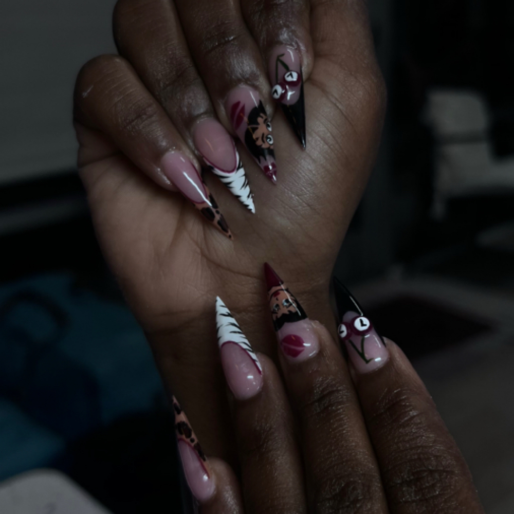 Acrylic Nails XL And Up at luxurynails_byjenny in Shelby, NC