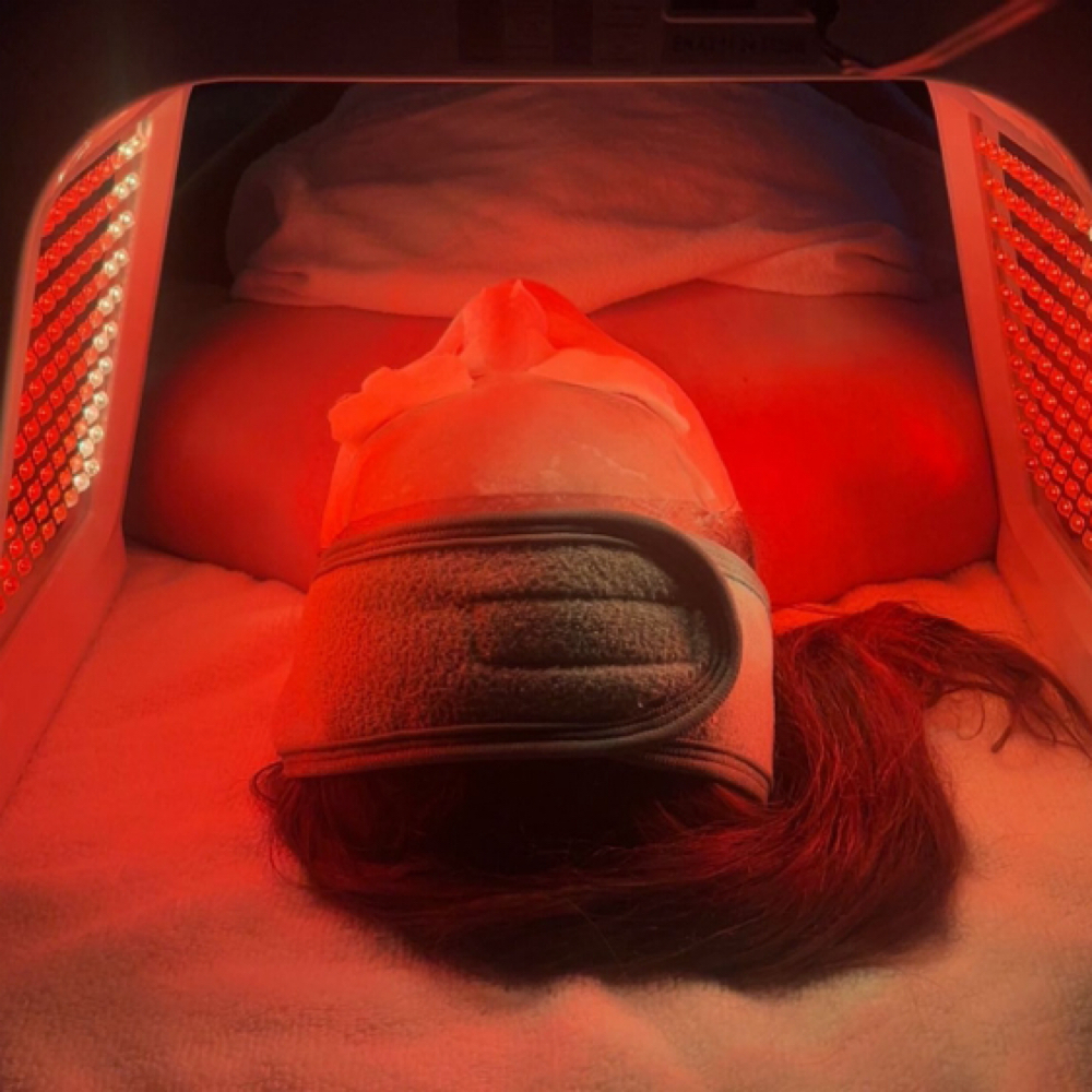 Red Light Therapy at Blonde Blow Dry & Brow Salon in Yuma, AZ