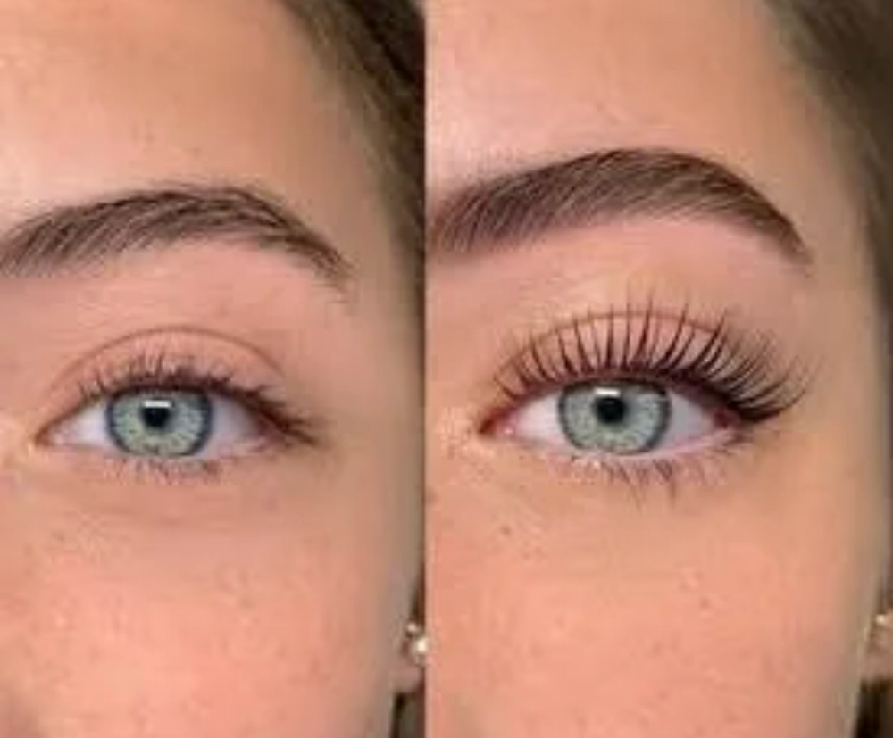 Lash lift plus tint