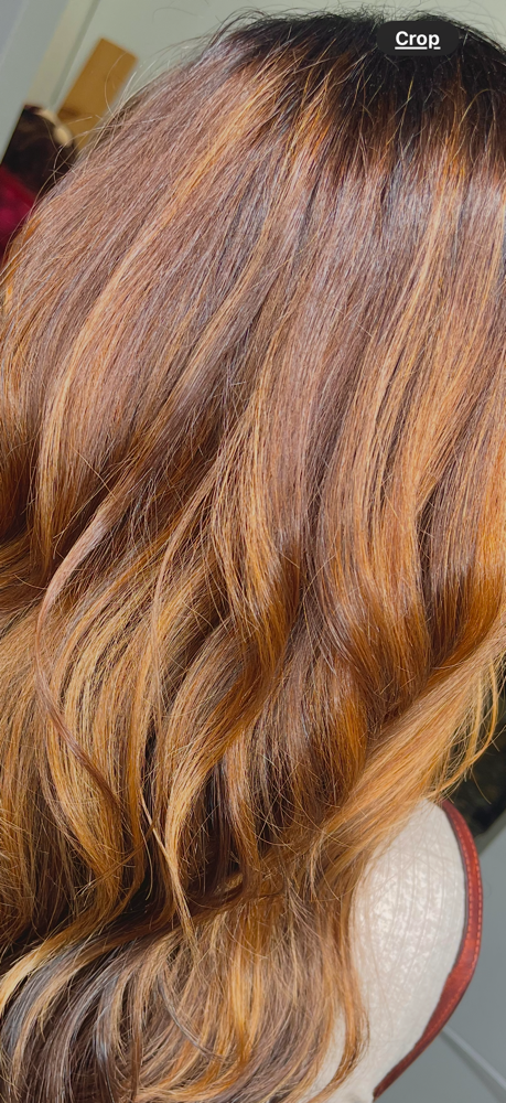 Half Head Balyage
