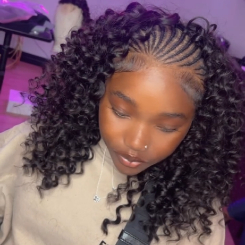 Fulani Sew In at Pretty Hair in Rosharon, TX