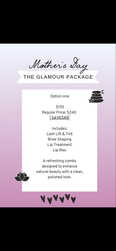 DELUXE GLOW PACKAGE Option 2